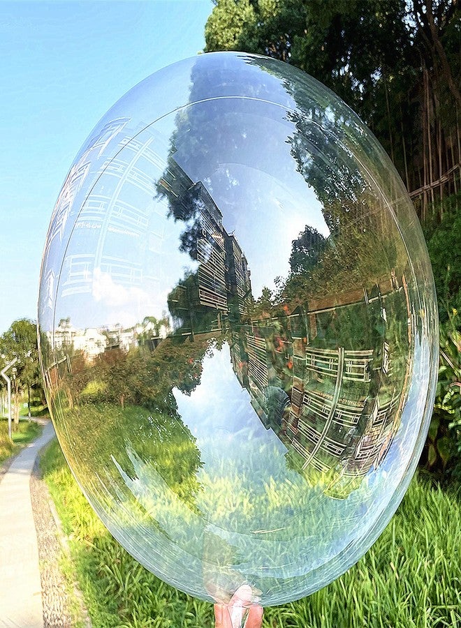 UZER Bobo Balloons 15 Packs, 20 inch Helium Transparent Bubble Clear Balloons for LED Light Up Decorations,Gifts for Christmas,Wedding,Birthday Party Decorations (Clear balloon, 20 inch 15 Packs) - Image 4